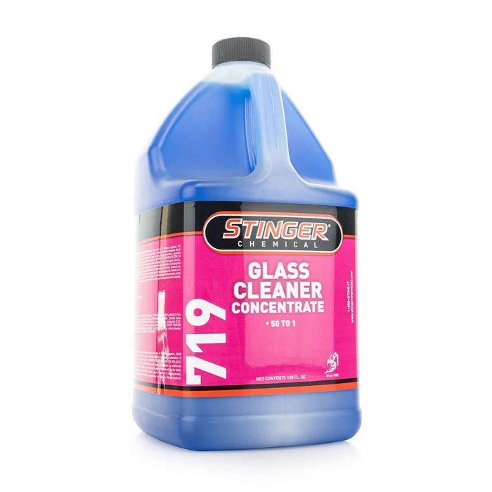 Stinger Chemical 719 Glass Cleaner Concentrate - (1 G/3.78L)