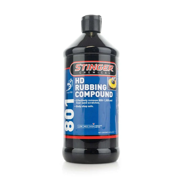 Stinger Chemical 801 HD Rubbing Compound - (32 FL. oz./946mL)