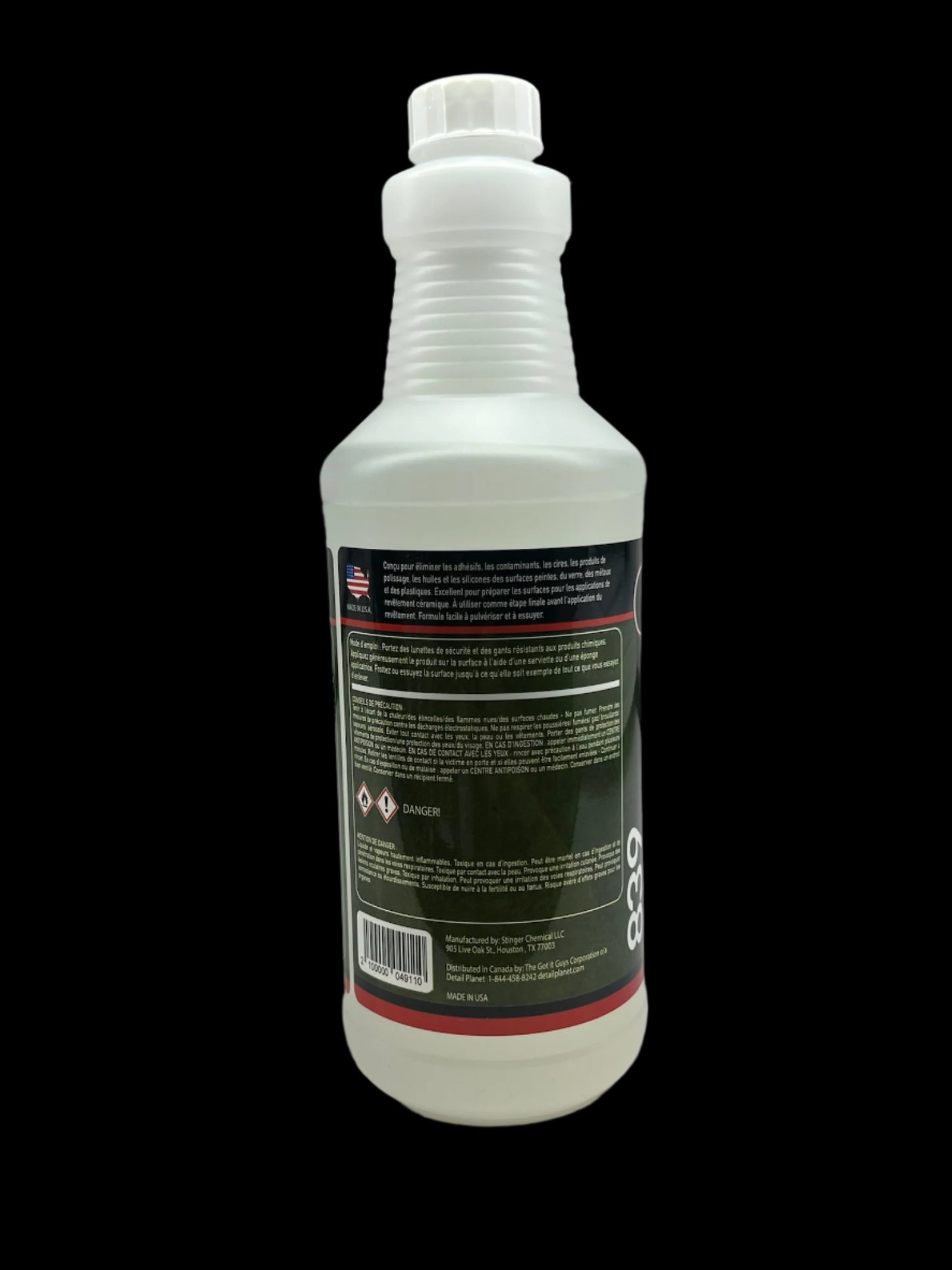 Stinger Chemical 839 Ceramic Panel Prep Spray - (32 FL. oz./946mL)