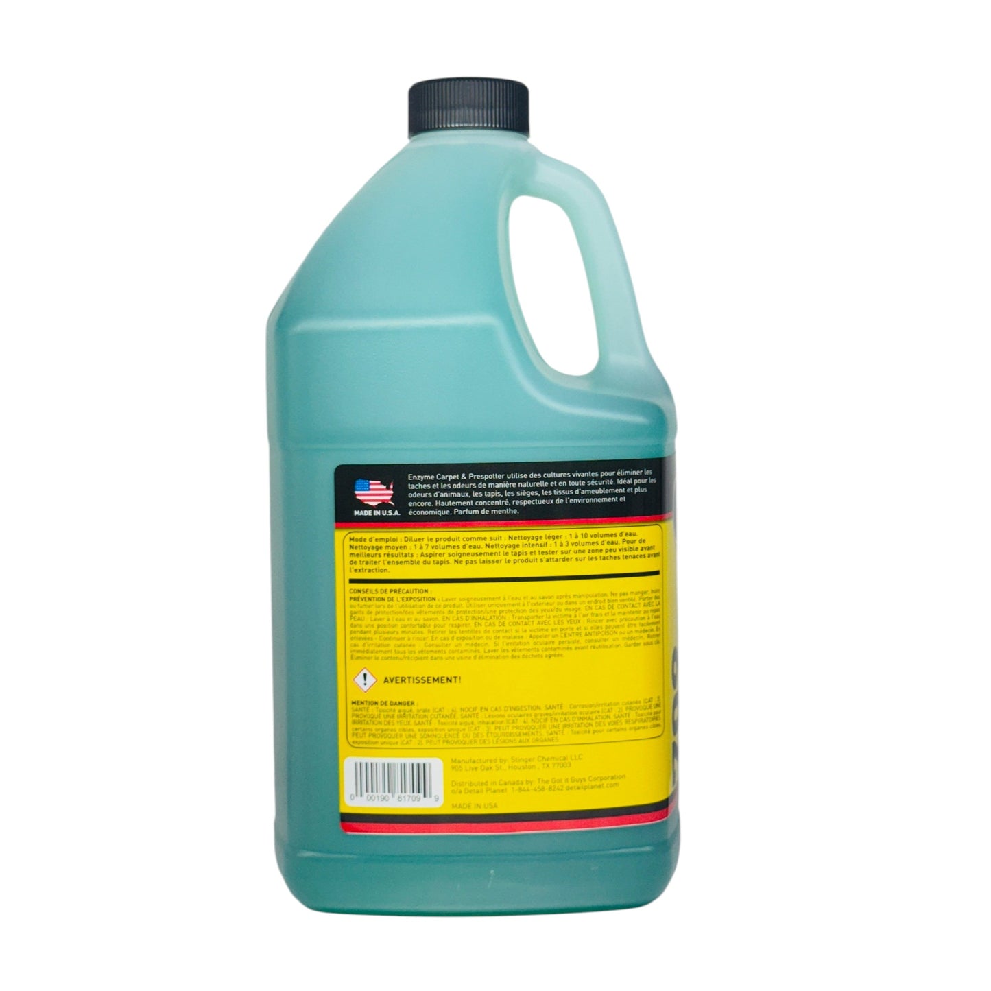 Stinger Chemical 709 Enzyme Carpet & Prespotter Concentrate - (1 G/3.78L)