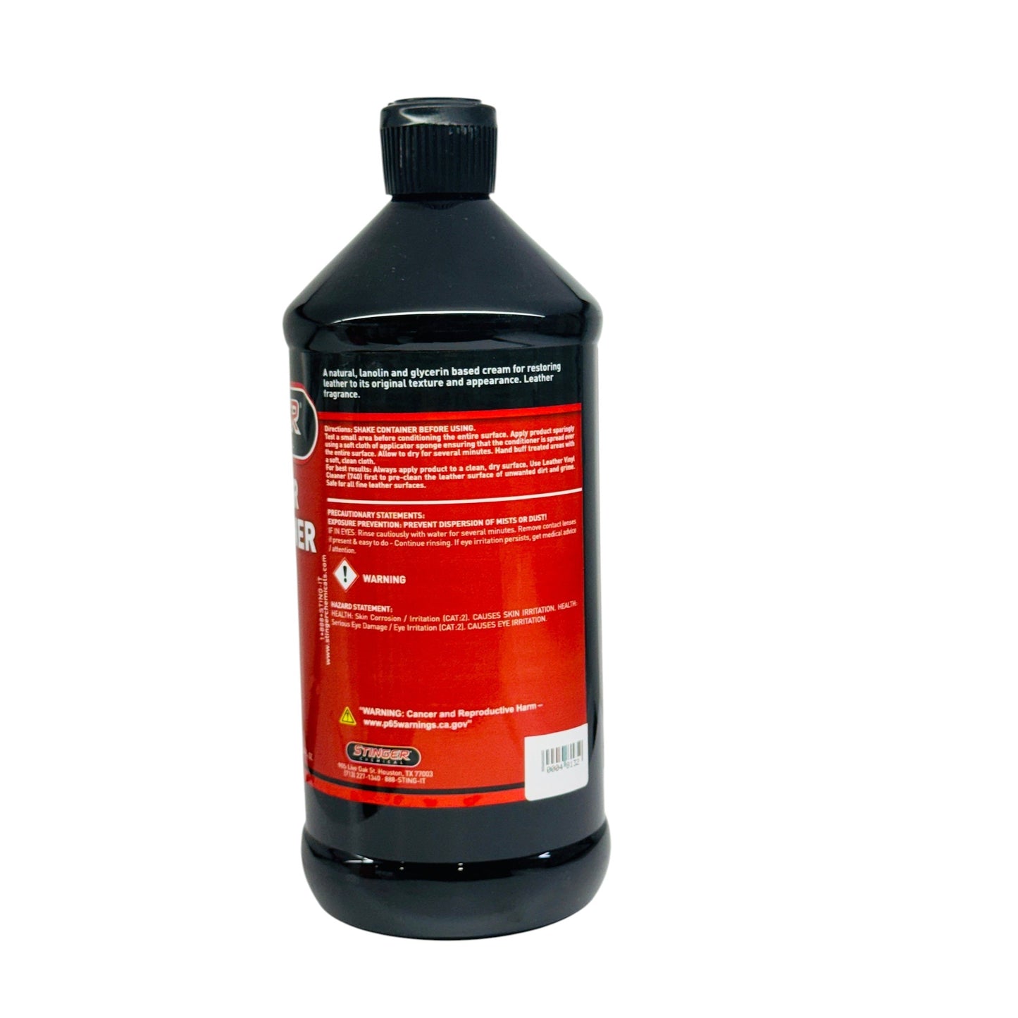 Stinger Chemical 922 Leather Conditioner - (32 FL. oz./946mL)