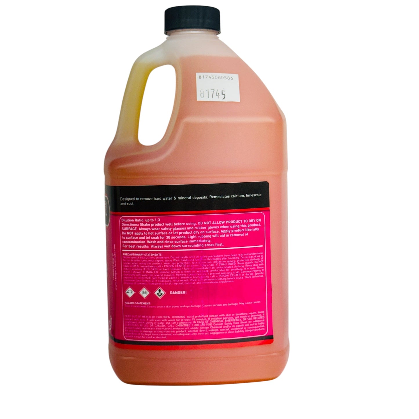 Stinger Chemical 745 Water Spot Remover - (1 G/3.78L)