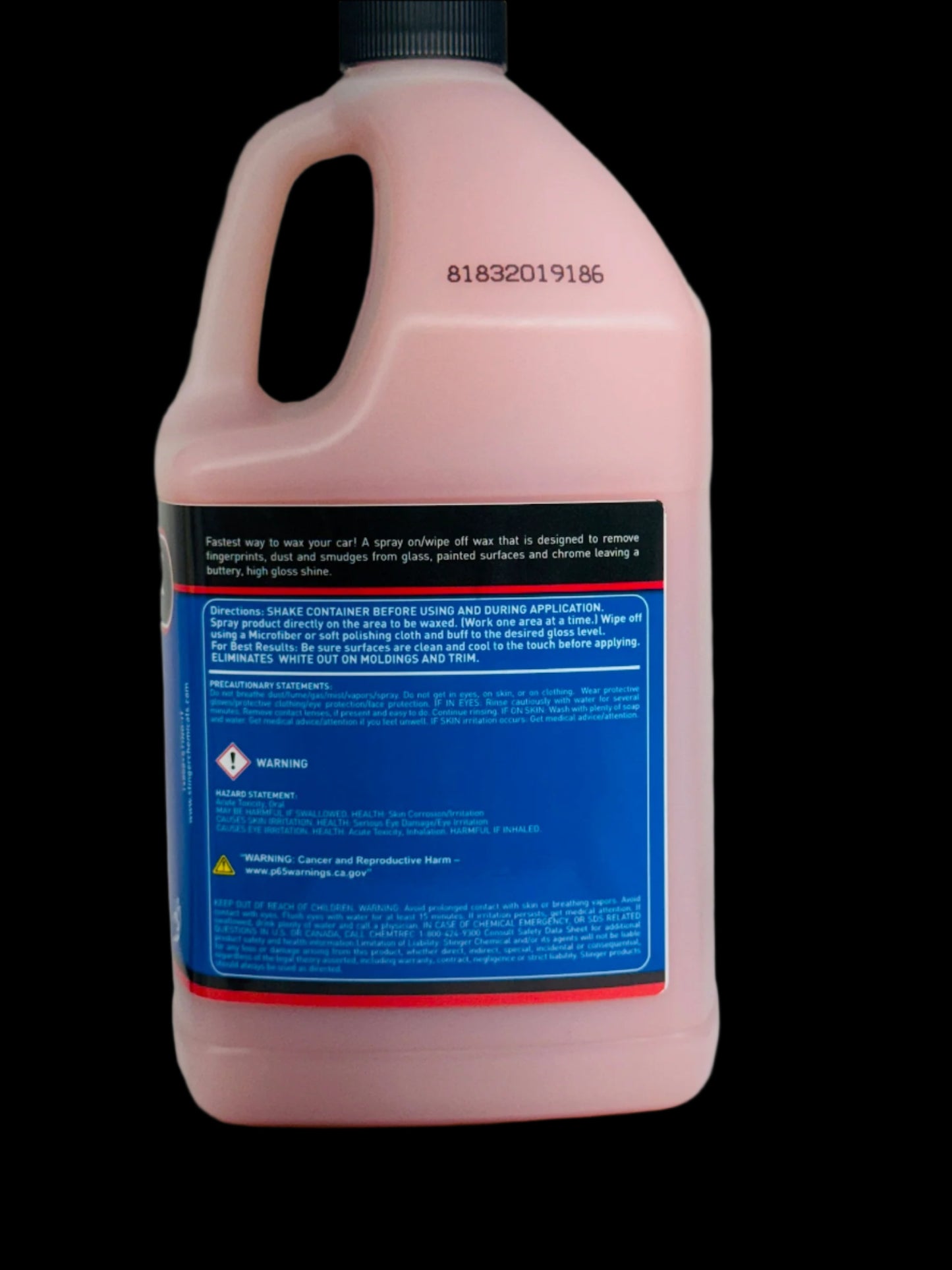 Stinger Chemical 832 Wax & Shine - (1 G/3.78L)
