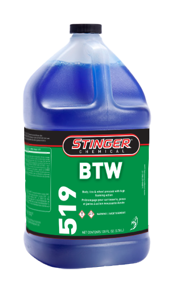 Stinger Chemical 519 BTW Body, Tire, & Wheel Pre-Wash - (1 G/3.78L)