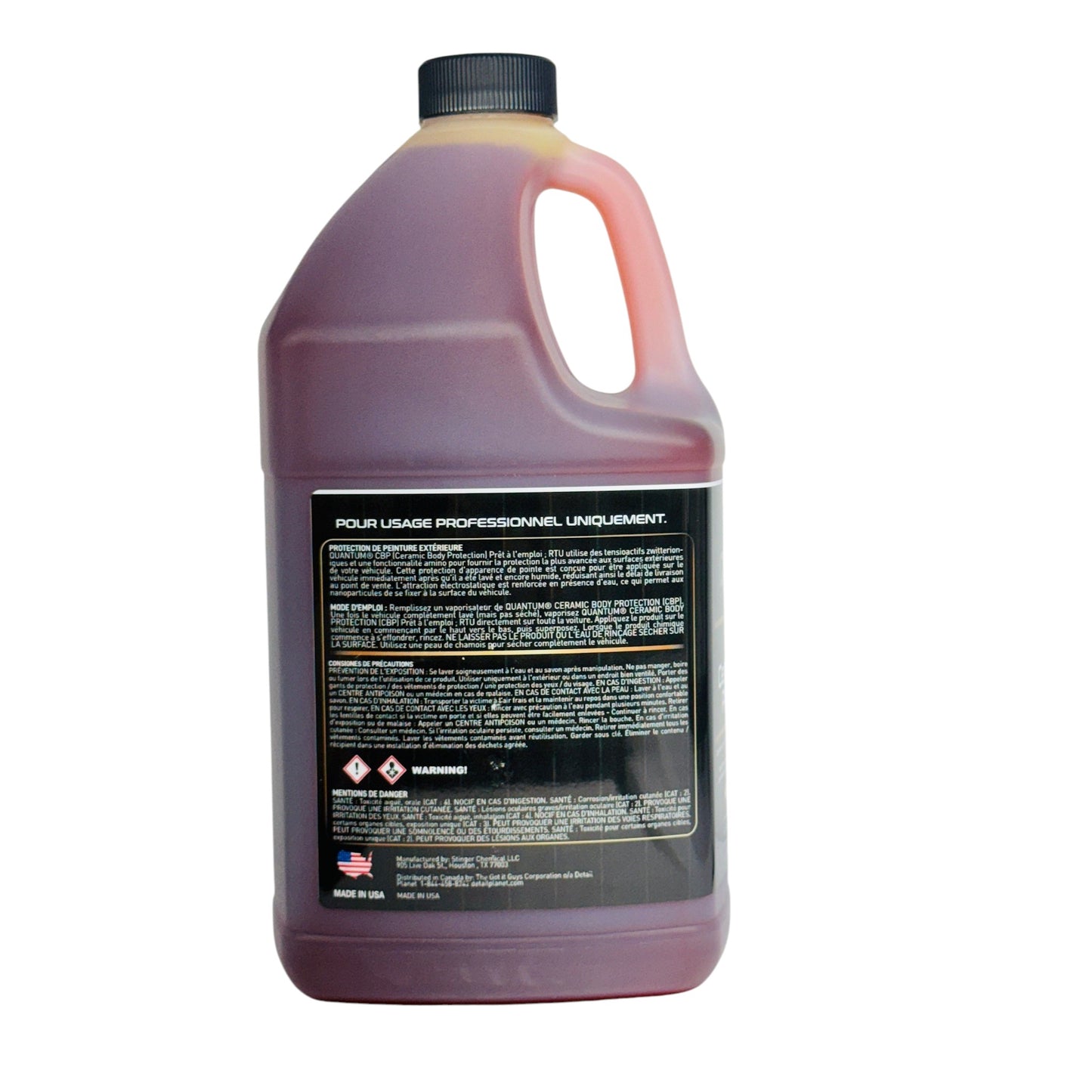 Stinger Chemical Quantum Ceramic CBP (Complete Body Protection) - (1 G/3.78L)