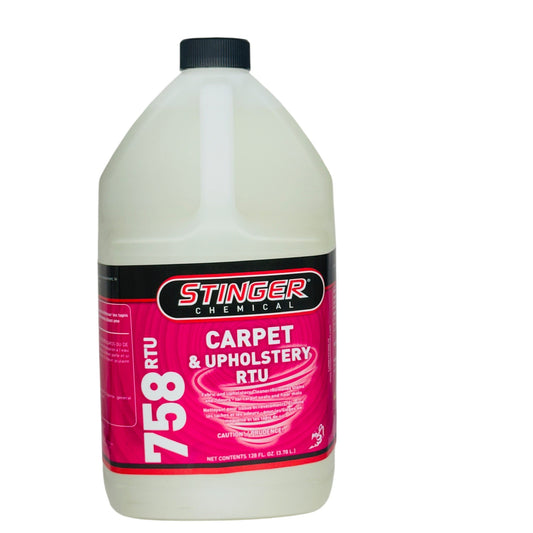 Stinger Chemical 758 RTU Carpet & Upholstery  , RTU - (1 G/3.78L)