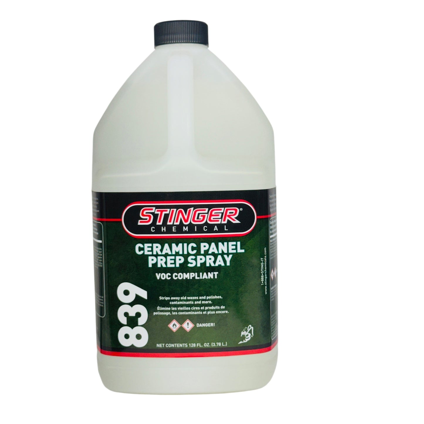 Stinger Chemical 839 Ceramic Panel Prep Spray - (1 G/3.78L)