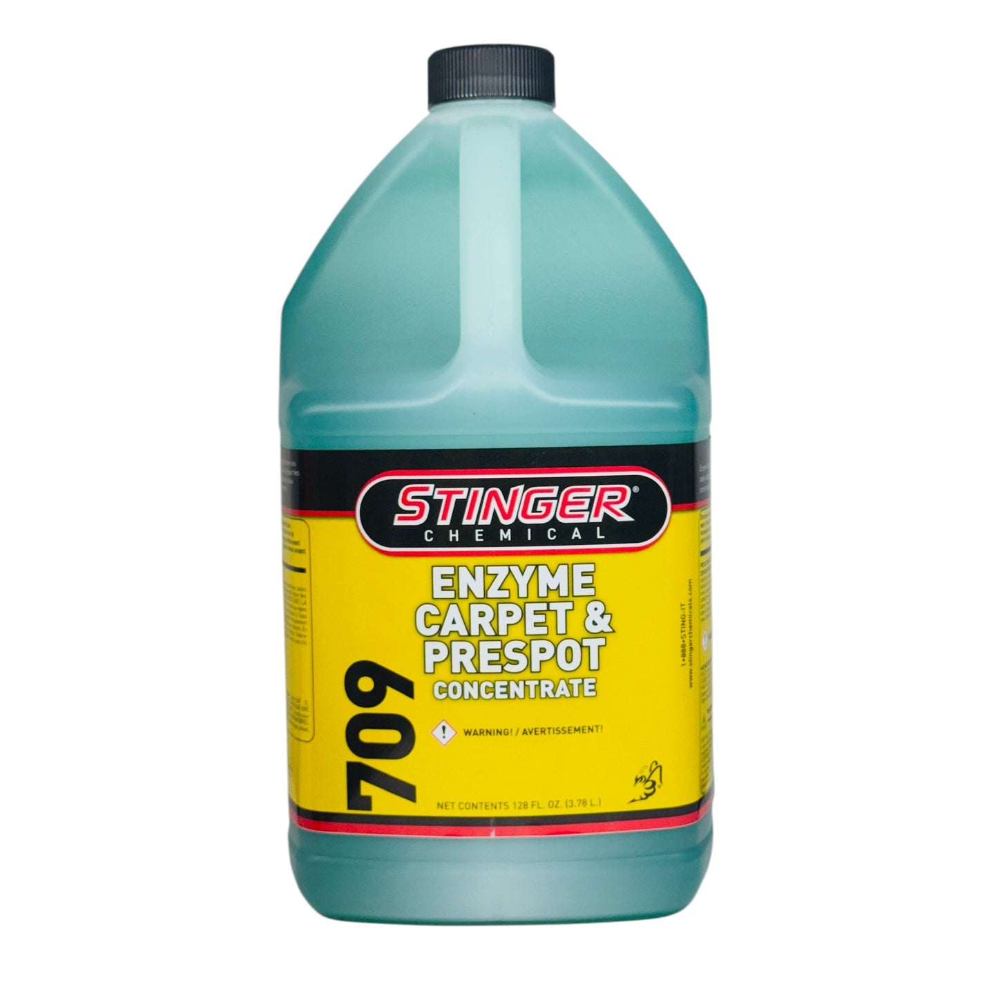 Stinger Chemical 709 Enzyme Carpet & Prespotter Concentrate  - (1 G/3.78L)