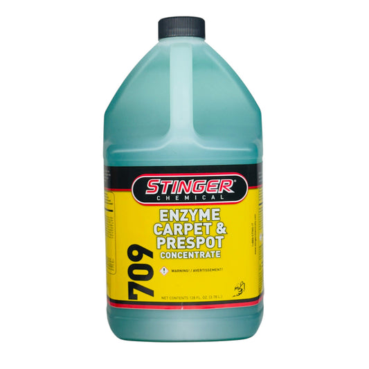 Stinger Chemical 709 Enzyme Carpet & Prespotter Concentrate  - (1 G/3.78L)
