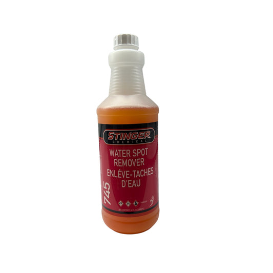 Stinger Chemical 745 Water Spot Remover - (32 FL. oz./946mL)