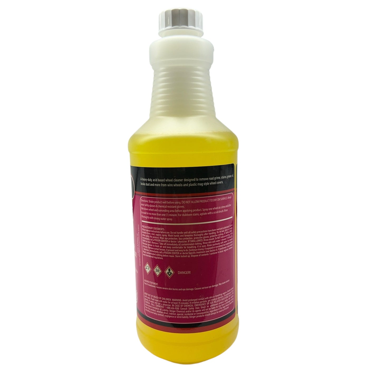 Stinger Chemical 755 Chrome & Wire Acid Based Wheel Cleaner - (32 FL. oz./946mL)
