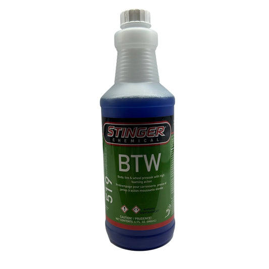 Stinger Chemical 519 BTW Body, Tire, & Wheel Pre-Wash - (32 FL. oz./946mL)