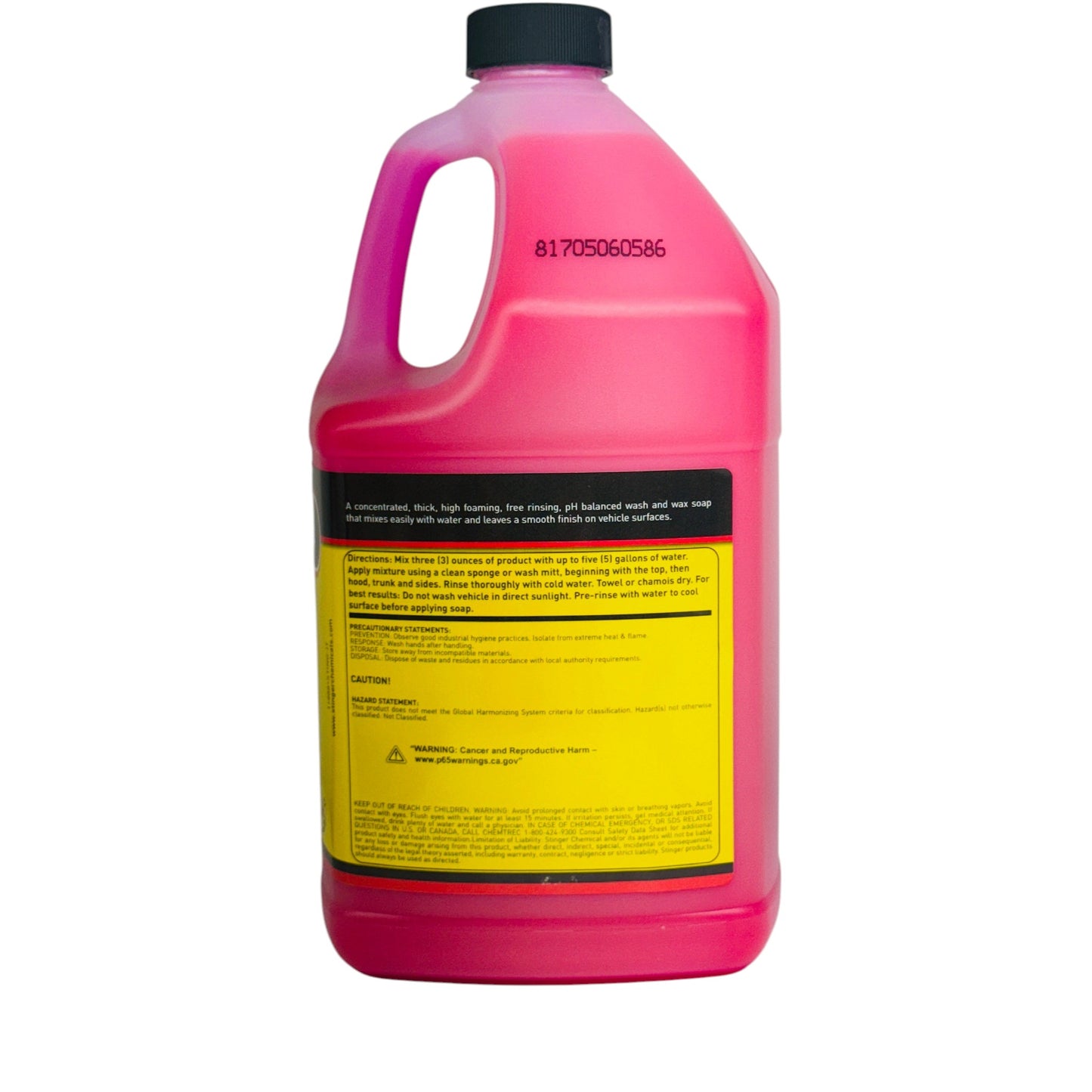 Stinger Chemical 705 Wash-N-Wax  - (1 G/3.78L)